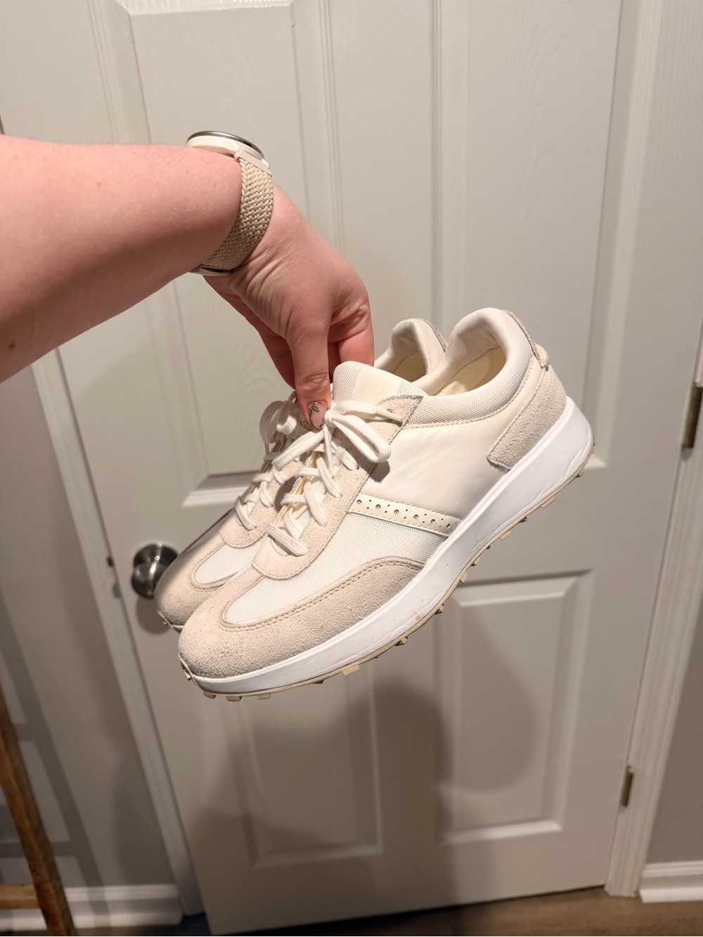 Cole Haan Cream and White Women's Sneakers